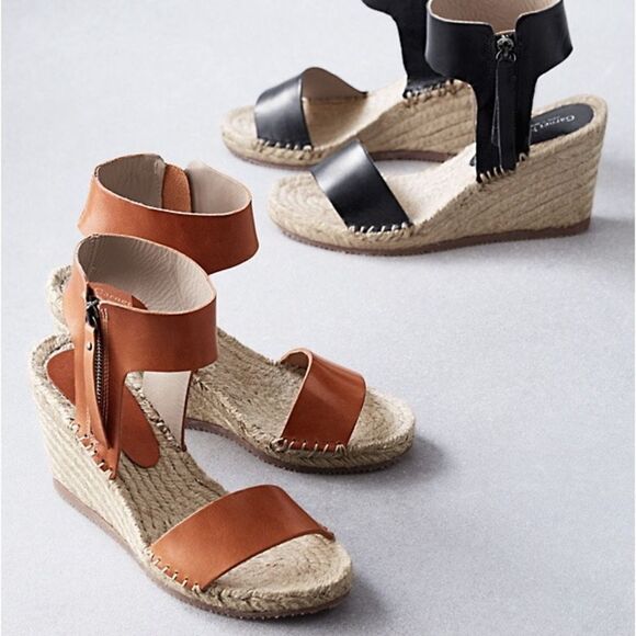 ✨ Florence Ankle-Strap Espadrille Wedges✨ - Picture 3 of 9